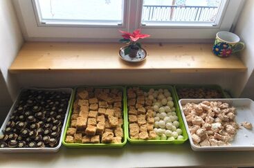 Vánoční Kavárna v Úplňku plná cukroví