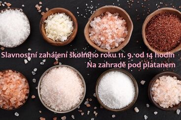 Zahájení školního roku - Pozvání