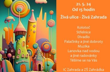 Živá Ulice - Živá Zahrada 21. 5. Od 15 hodin