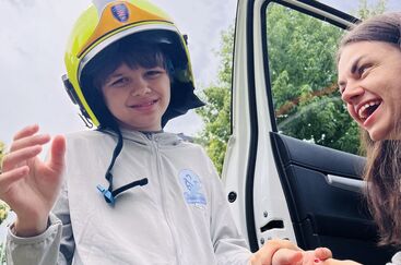 Návštěva hasičů nám udělala radost